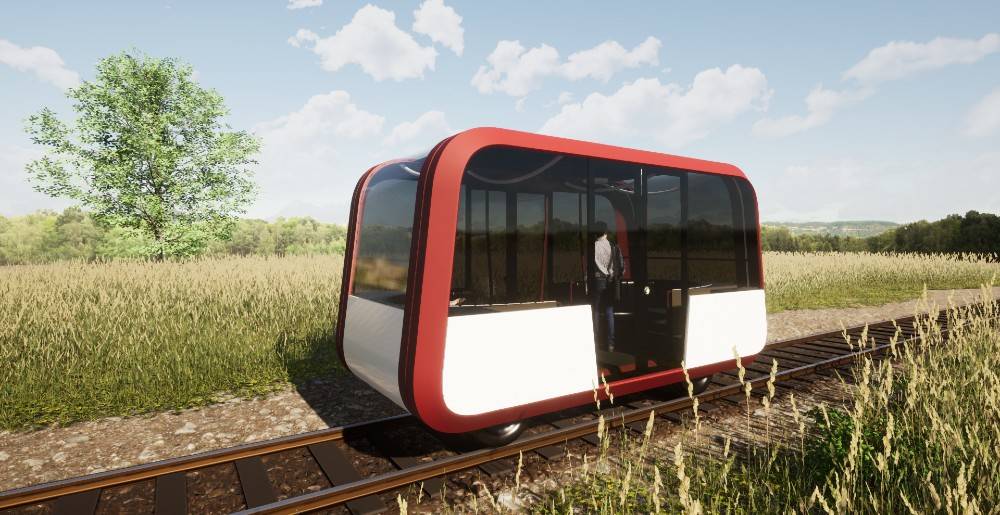 taxirail train autonome