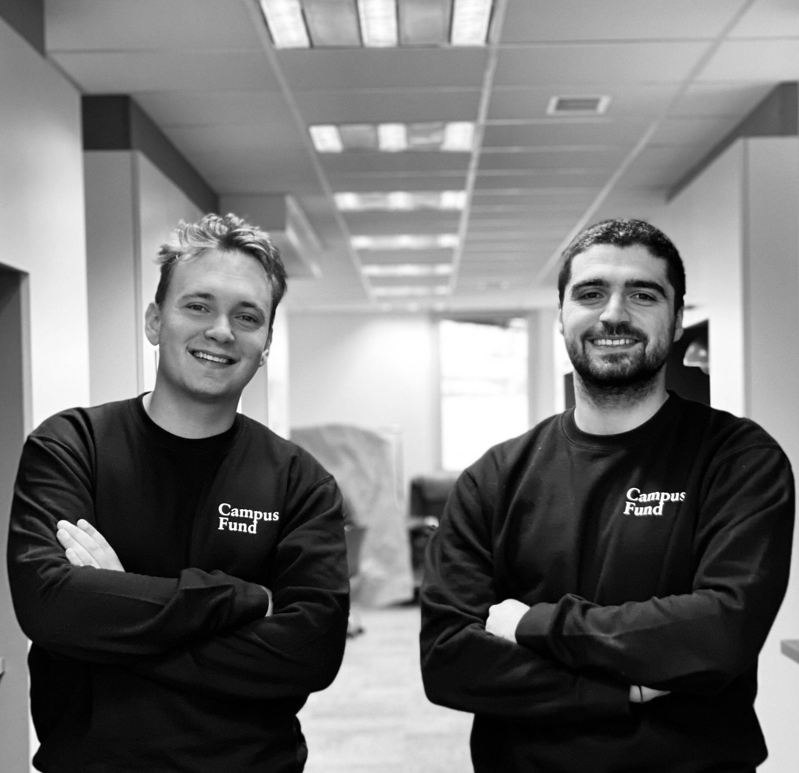 Nicolas Rizk et Romain Baranger, cofondateurs CampusFund
