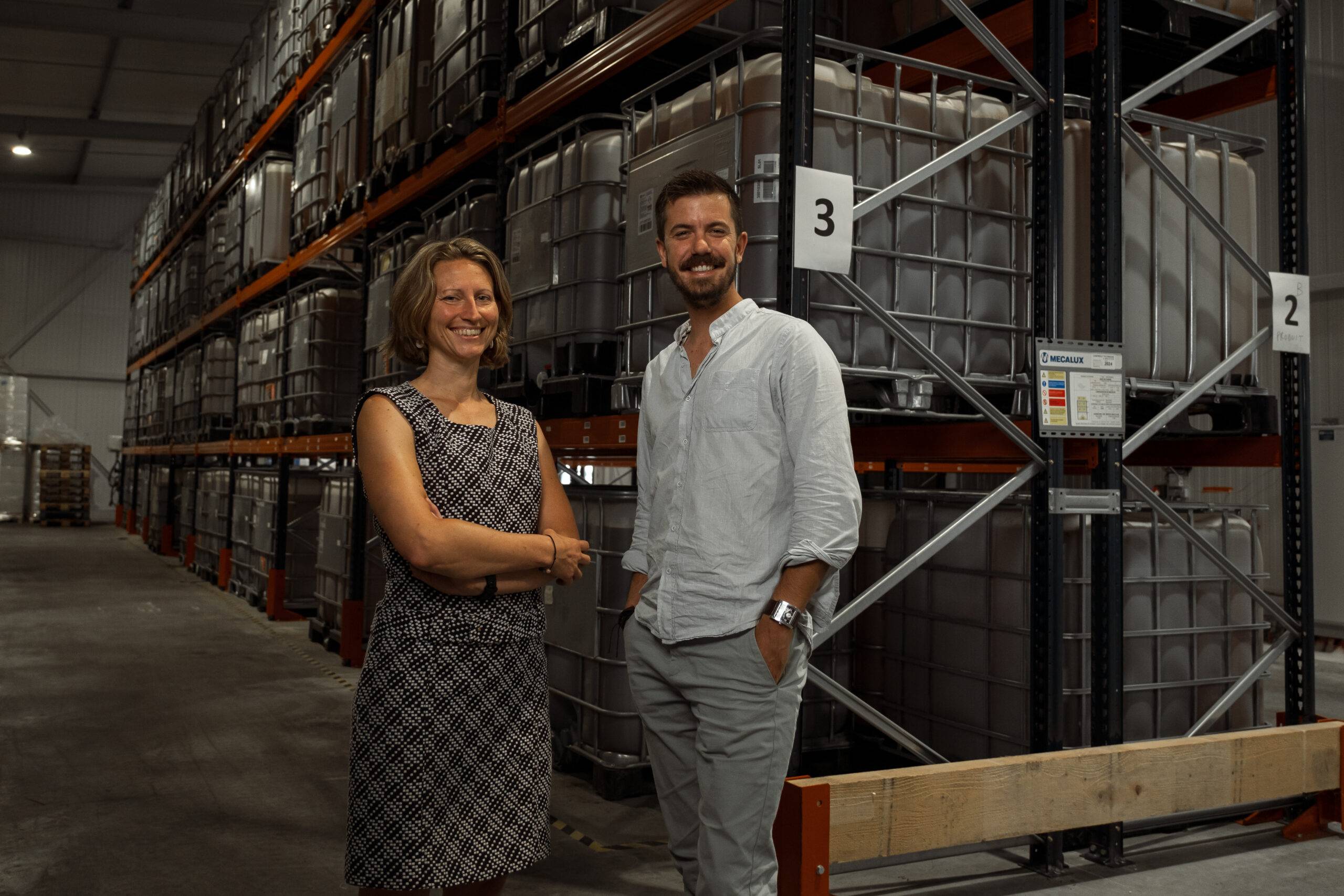 Marie-Anne Dupin et Michael Roes, cofondateurs de Toopi Organics