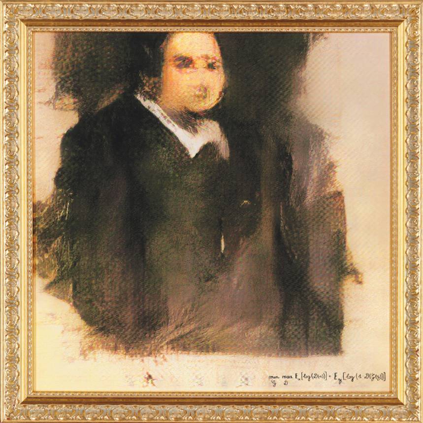 Portrait d'Edmond de Belamy