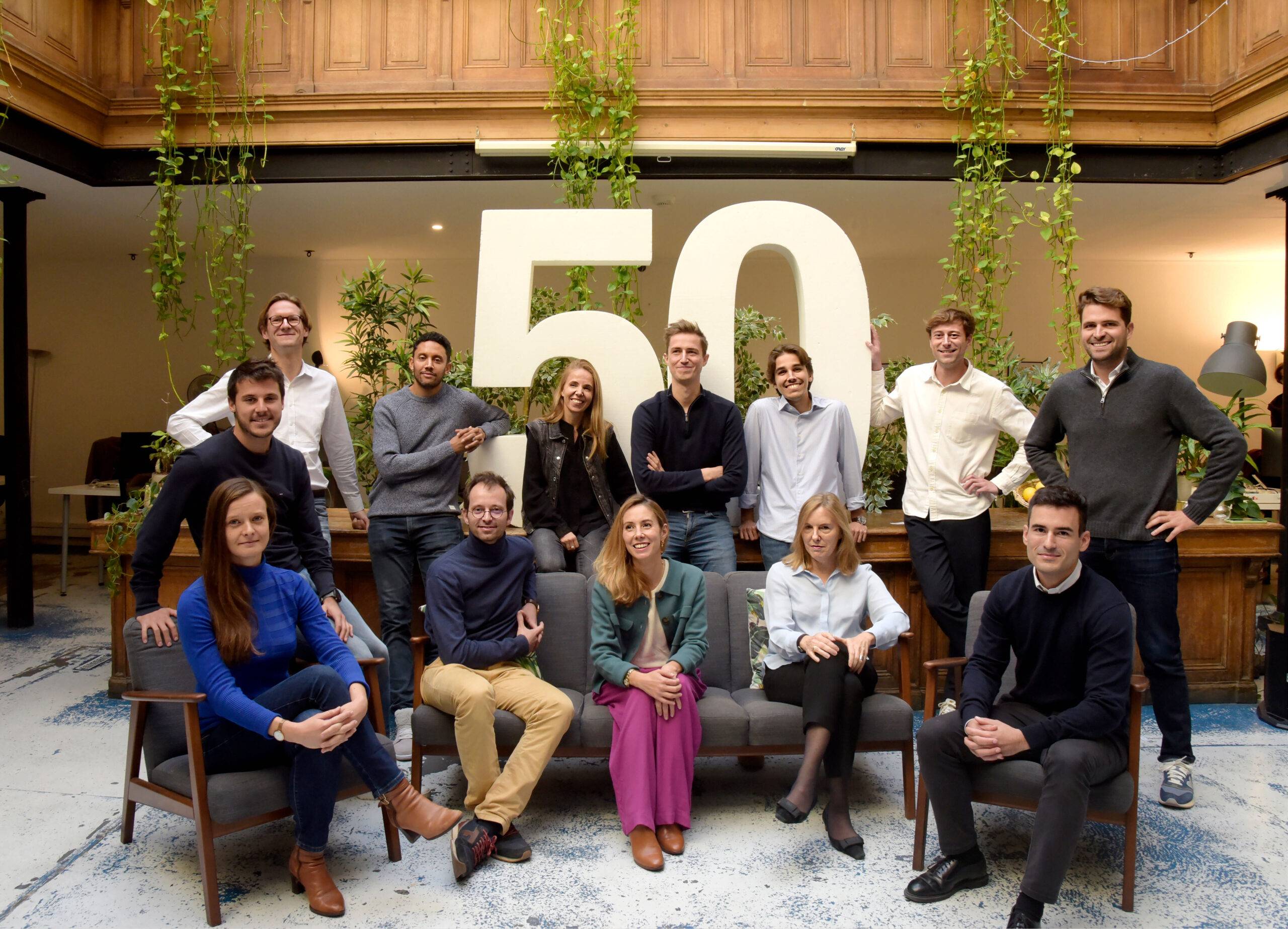 L'équipe de 50 Partners.