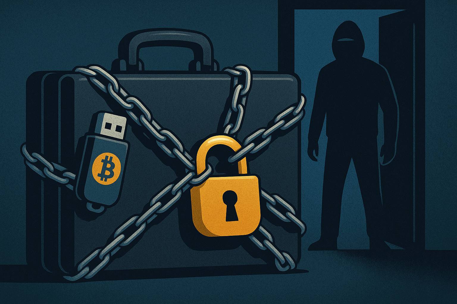 Les agresseurs des entrepreneurs crypto pensent pouvoir mettre facilement la main sur des clés USB contenant des cryptomonnaies.