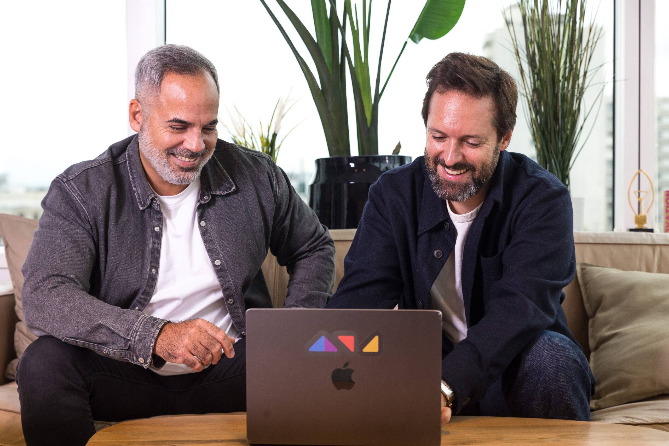 Rudy Lellouche et Olivier Reynaud, fondateurs d'Aive.