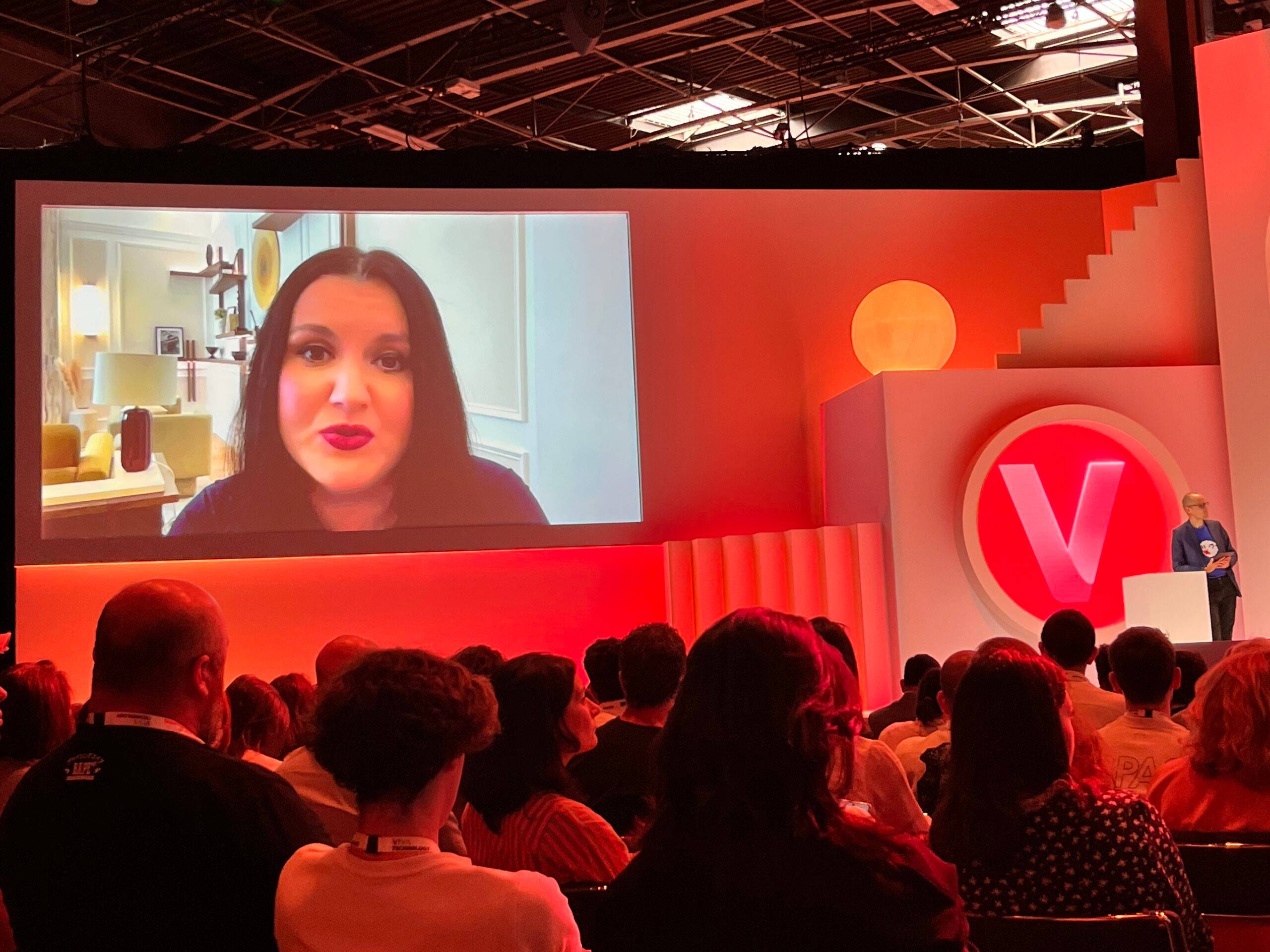 Fidji Simo, future numéro 2 d'Open AI, à VivaTech. Crédits : Aurélie Pasquier / Maddyness