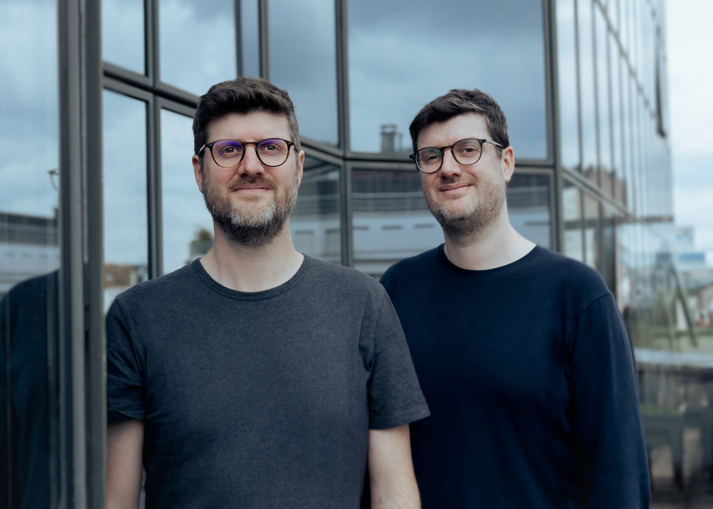 Phil et Fred Petitpont, les fondateurs de Moments Lab.