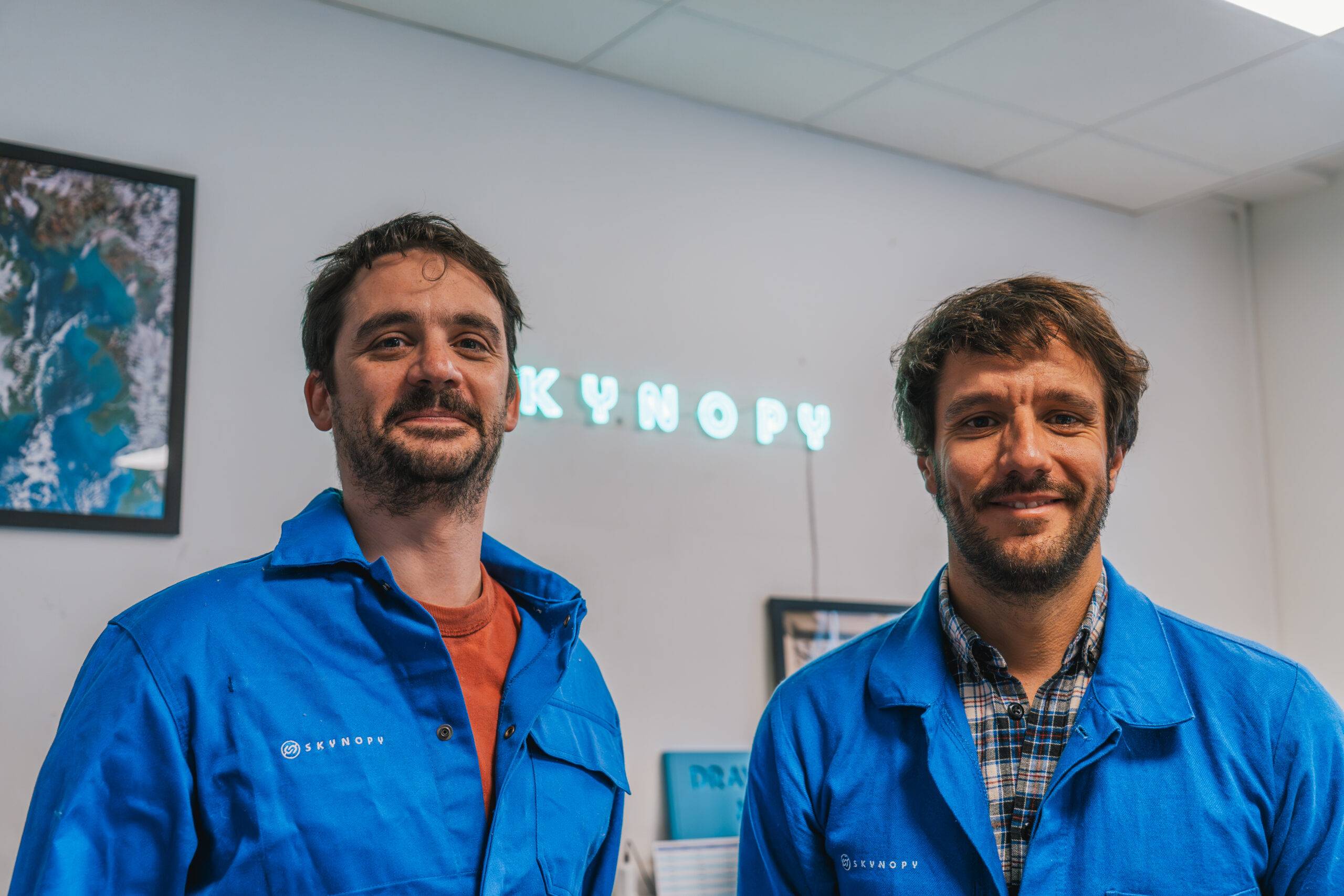 Antonin Hirsch et Pierre Bertrand, les fondateurs de Skynopy.