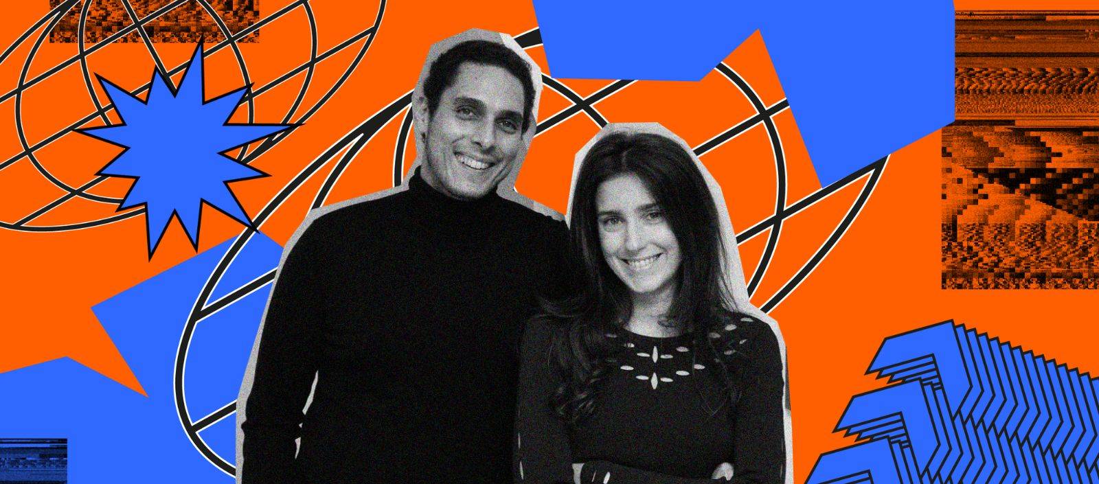 Sophie-Alexandra Aiachi et Ayoub Ben Younes, fondateurs de BeBouncy