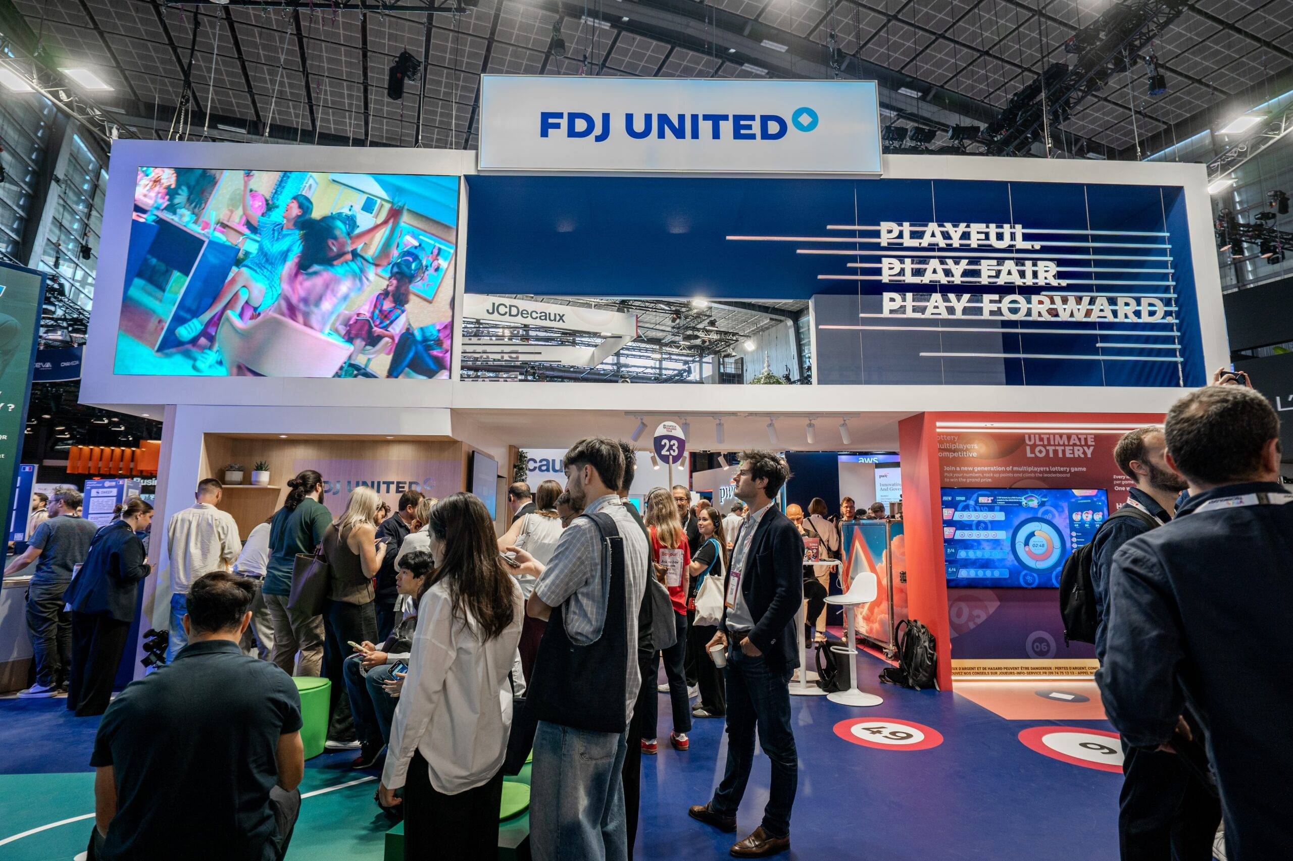 Le stand FDJ UNITED à VIvaTech