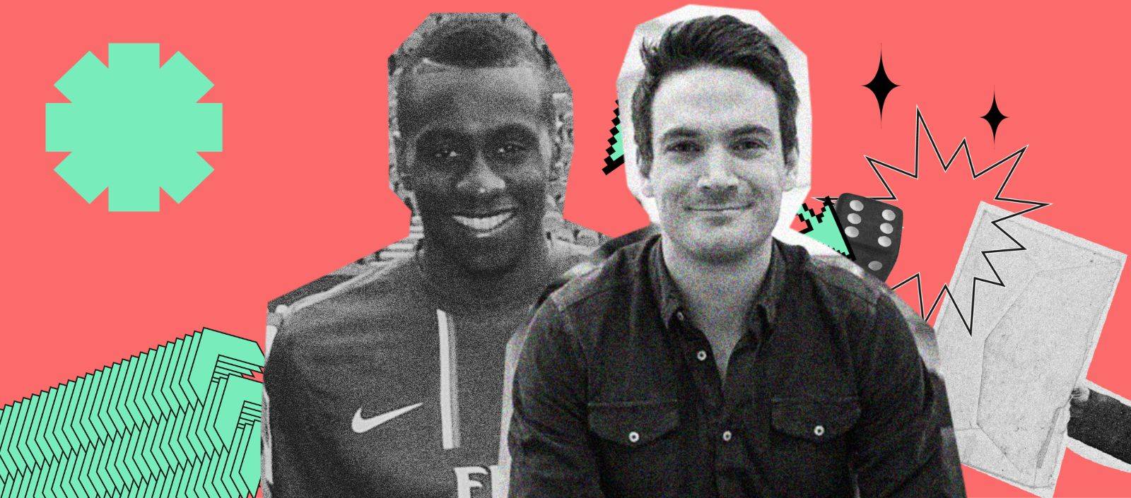 Augustin Prot, CEO et cofondateur de Weglot, et Blaise Matuidi