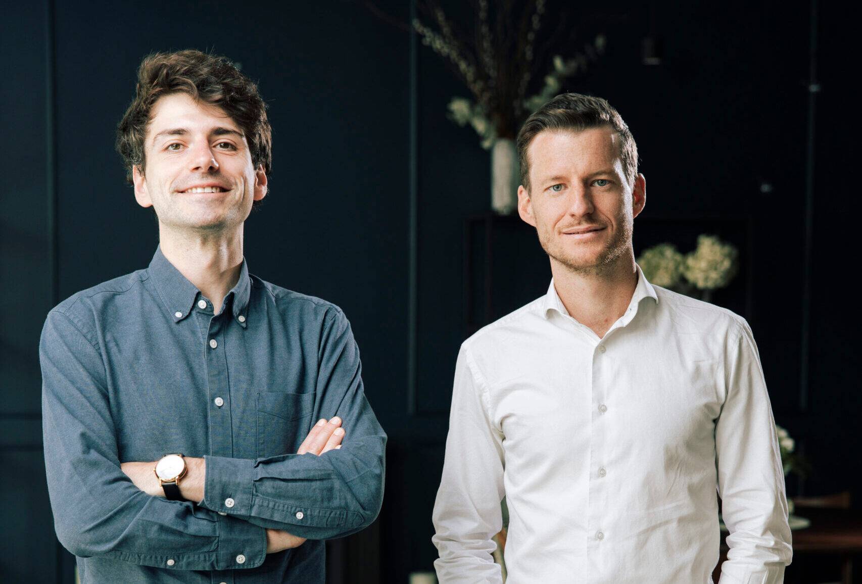 Anselme Coulomb et Quentin Vanbever, directeurs d'Otium Studio.