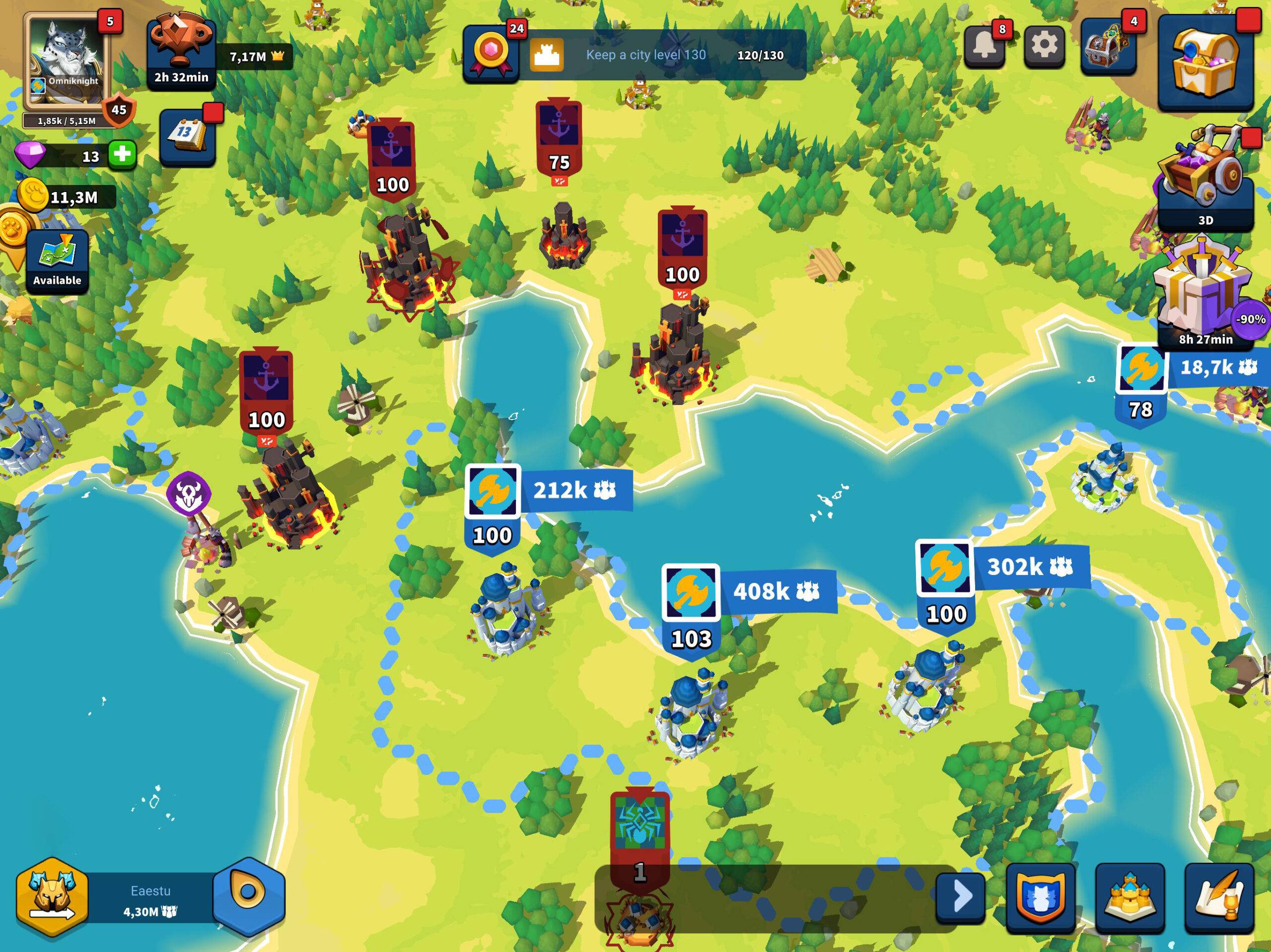 Million Lords, le jeu du studio lyonnais Million Victories.