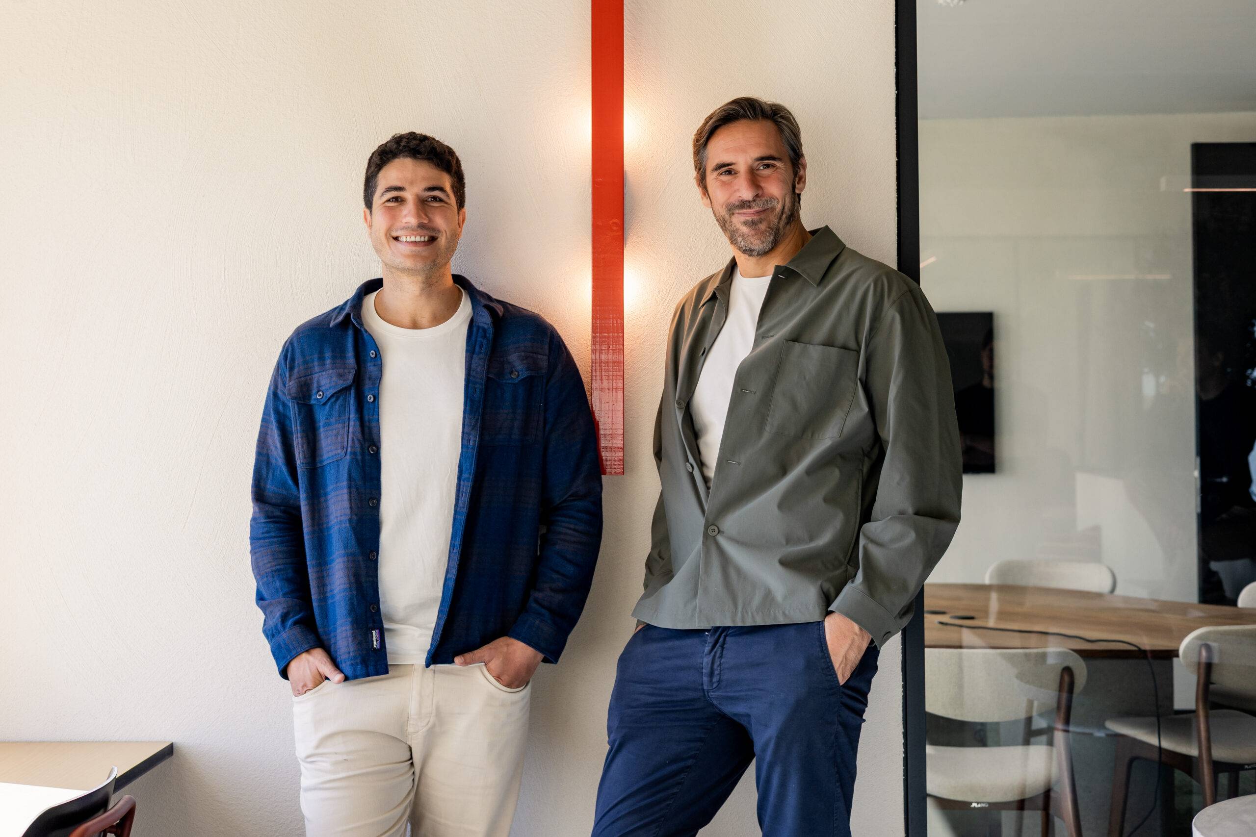 Mehdi Boudoukhane, co-fondateur et CEO de Cycle, et Thibaud Elzière, co-fondateur de Hexa.