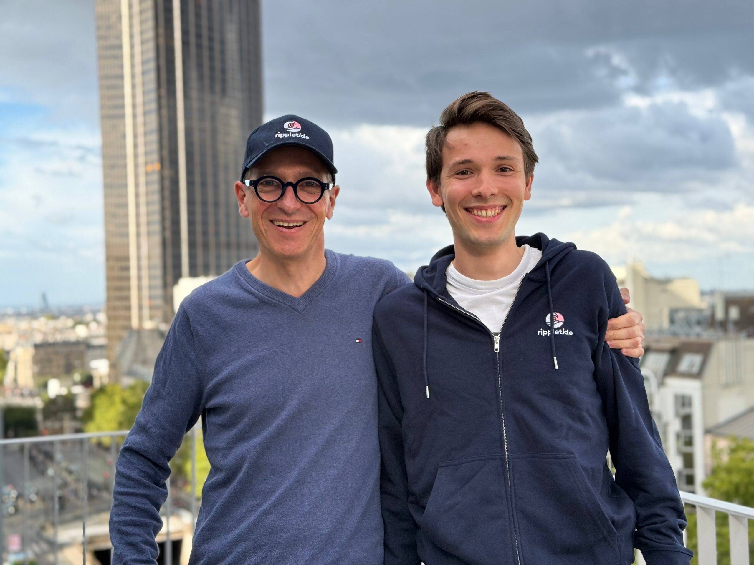 Patrick Joubert et Yann Bilien, les fondateurs de Rippletide.