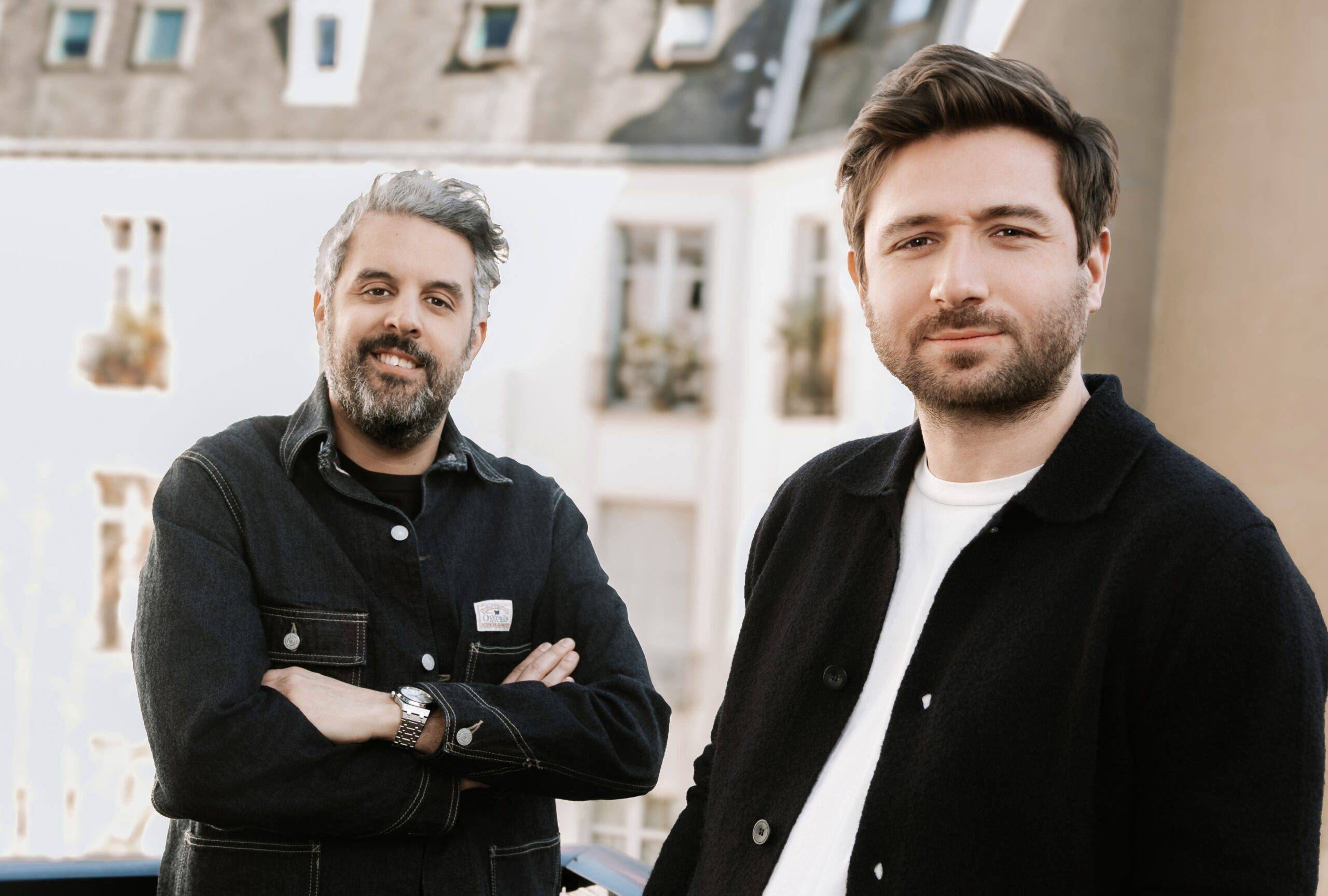 Kamel El Hadef et Arthur Larrey, les fondateurs d'Audion.